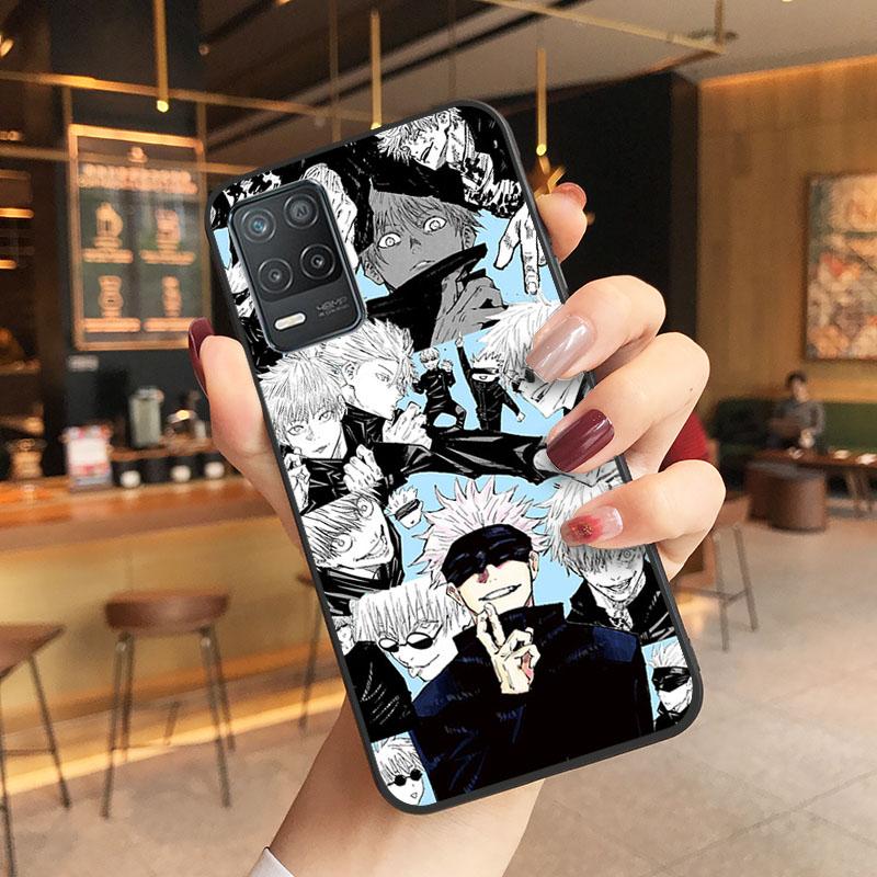 Чехол для телефона Jujutsu Kaisen Satoru Gojo для OPPO Realme GT 2 Pro X2 Pro XT C25S 8 7 6 Pro 6i GT Master C3 C21 C21Y C11 X3 SuperZoom