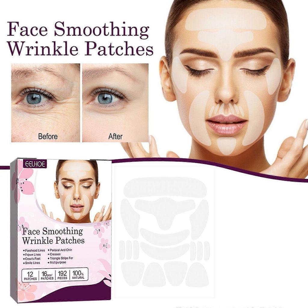 Facial Care Patches For Firming, Lifting And Reducing Frown Lines On The Face less