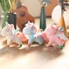 Cute Cute Pink Unicorn Small Pendant Plush Toy Doll Pony Bag Hanging Keychain Rag Doll Play