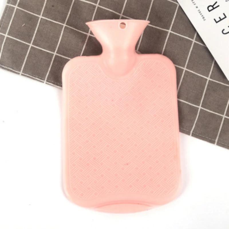 1000ML Hot Water Bottles Bag PVC Silicone Rubber Hot Water for Female Warm Belly Hands and Feet Keep Hand Warmer Hot Water Bag