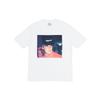 Palace Graphic Print Crew Neck Short Sleeve T-Shirt Men Tops White P13TS054