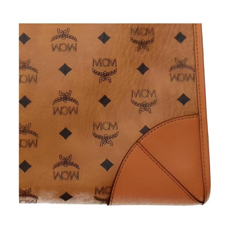 MCM nchen Summer Visetos Handbag Tote Brown MWTCSBO01CO001