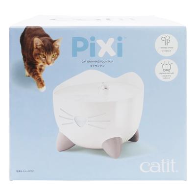 Catit Pixi Fountain White Quiet Cat Smart Waterer Автоматическая поилка с 1 фильтром для смягчения воды 2,5 л