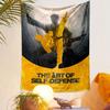 The Art of Self Defense Movie Tapestry Wall Hanging, Dark Comedy Karate Film Art, Cinematic Wall Decor for Bedroom Living Room Dorm