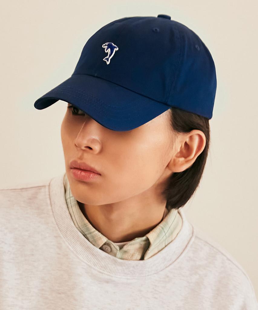 DOLPHIN WAVE APPAREL Кепка-бейсболка с вышивкой Dolphin Mini Глубокий синий