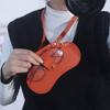 Сумка для хранения очков на шее и запястье, пряжка для солнцезащитных очков, сумка для очков из искусственной кожи