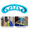 Grocery Bag Carrier Heavy Duty Plastic Bag Organizer Rack Weak Hands Pain Relief Bag Grabbers for Mommy Shopping Bags Groceries Clothing