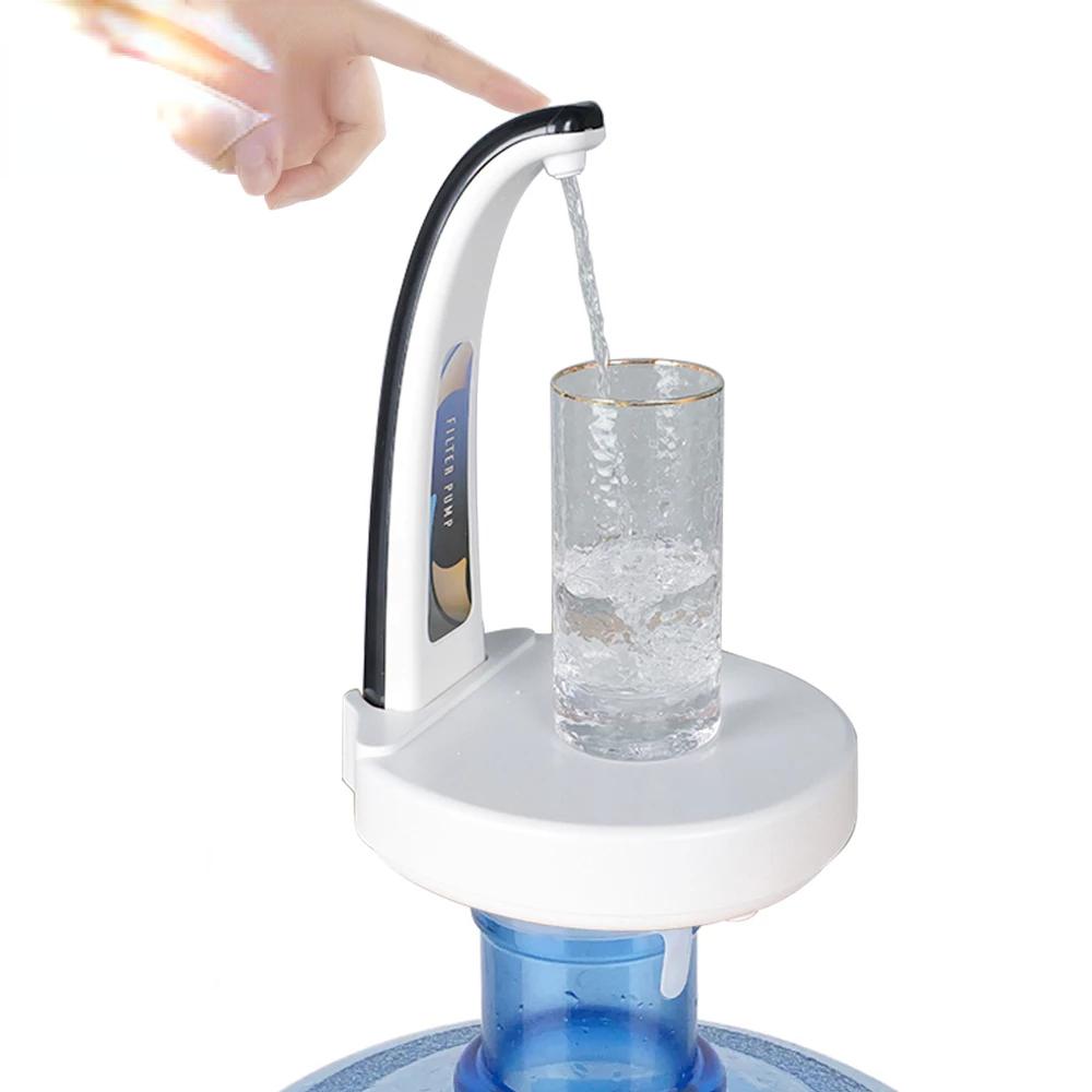 Электрический диспенсер для воды, водяной насос, зарядка через USB, автоматический электрический насос, переключатель водяного насоса для бутылки, умный водяной насос