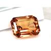 Padparadscha Sapphire 11-13 Ct Emerald Cut Fabulous Certified Loose Gemstone