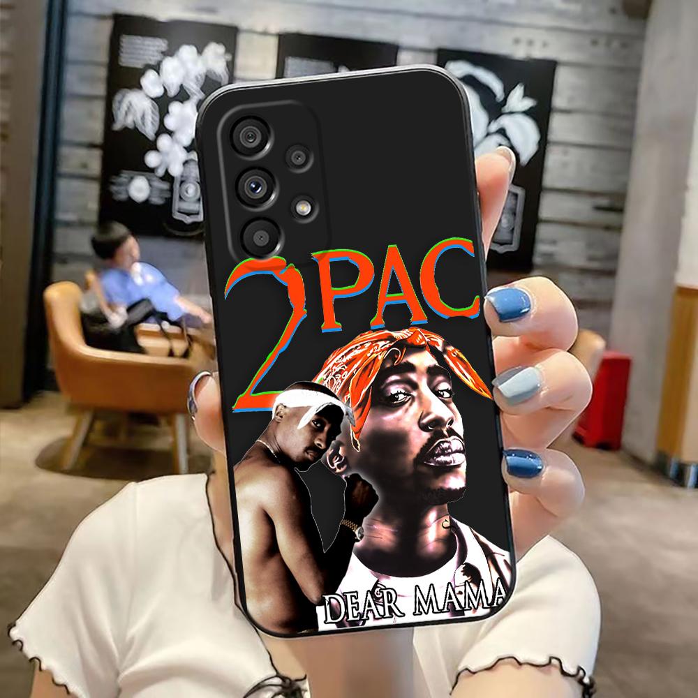 Чехол для рэп-исполнителя 2pac Tupac для Samsung Galaxy M33 M53 NOTE 20 10 8 A02S A03 A03S A04 A04E A05S A06 A12 A13 A14 A15 A20S