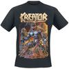 Kreator Hate Über Alles Tee, Official Thrash Metal Band Shirt with Demon Print, German Metal Fan Merch