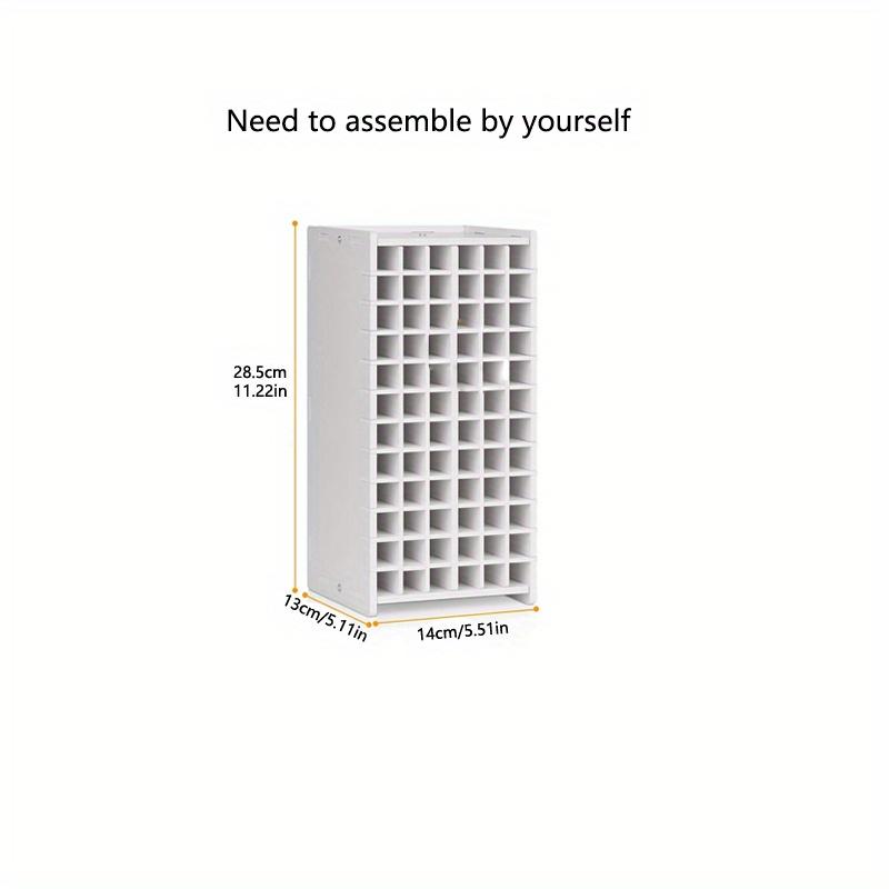 Держатель маркеров большой емкости на 72/120 ячеек со съемными разделителями, подходит для офиса, учебного кабинета и хранения маркеров для рисования.