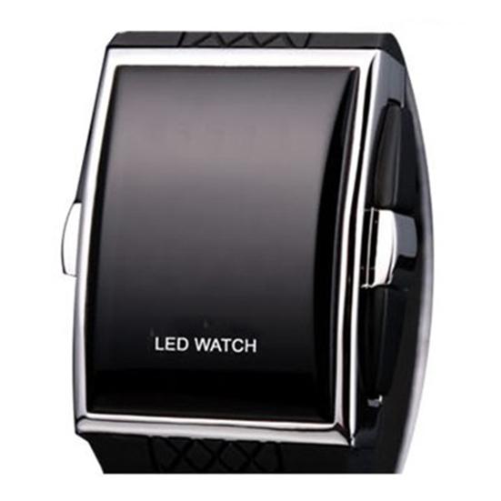 Unisex Fashion LED Digital Display Square Case Cool Sports Casual Wrist Watch
