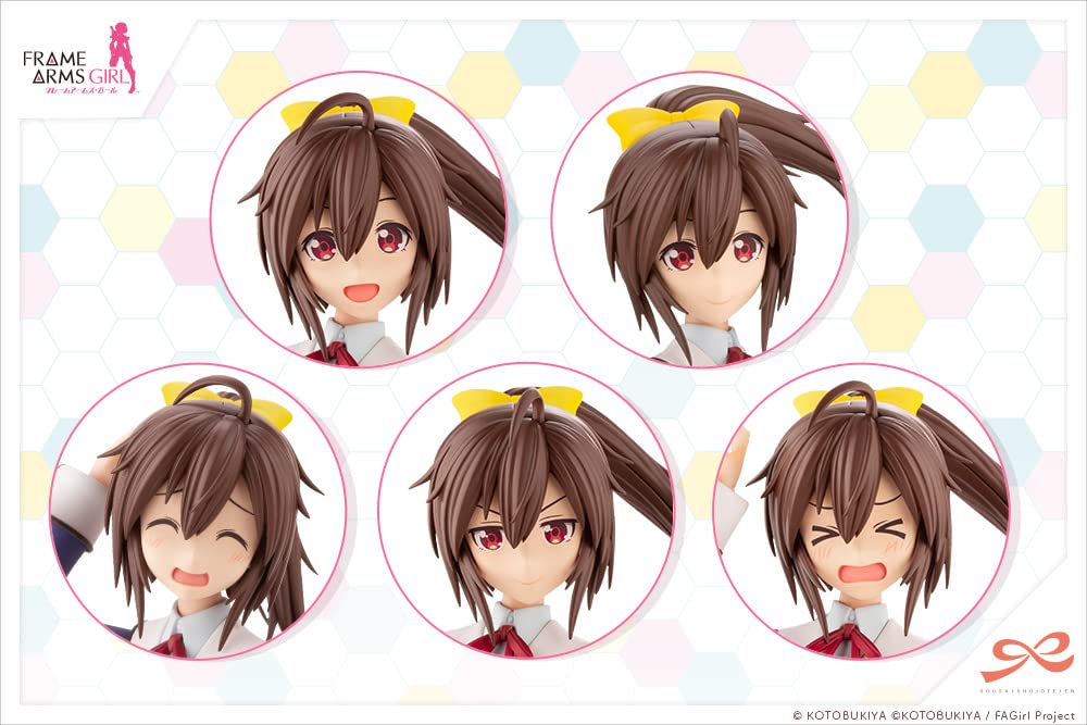 Sosai Garden Gennai Ao High Height 159mm Scale Plastic Model Molding Color JK004 Girls' [Wakaba Girls' School/Winter Clothes] Approx. 1/10