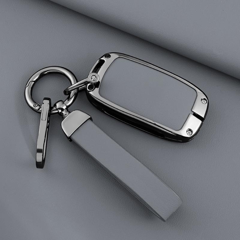 Стильный металлический чехол для автомобильного ключа для XRV, Fit, Vezel, URV, Fengfan, Xiangyu - Персонализированная роскошная крышка-оболочка для пульта