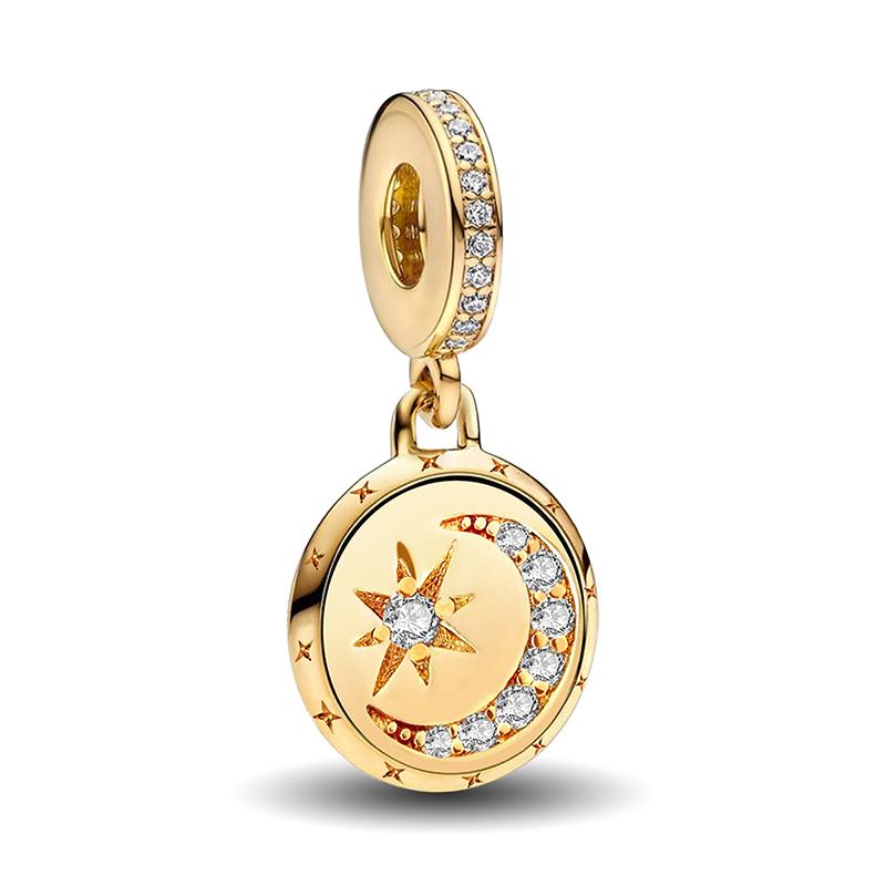 Медь Любовь Сердце Светлячок Золотая Серия Шармы Подходят для DIY Изготовления Браслета Ожерелья Подарок Высокое Качество Изысканные Ювелирные Изделия