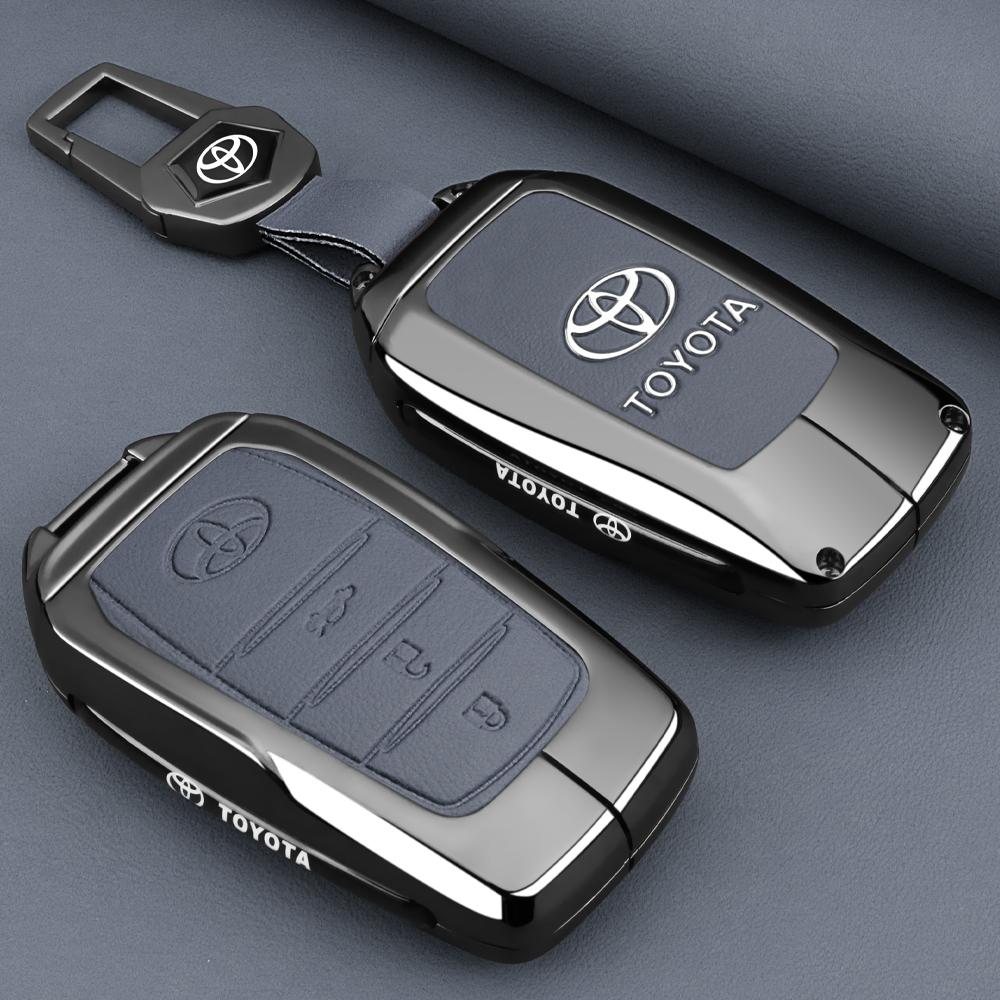 2026 Новый кожаный чехол для автомобильного ключа Toyota Для Toyota C-HR Hilux Fortuner Land Cruiser 200 Camry Corolla Crown RAV4 2023 202