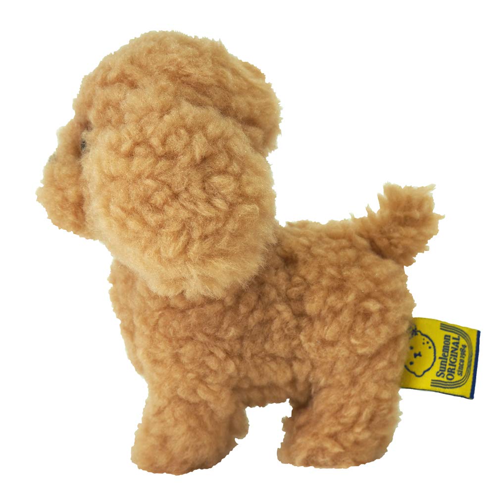Sunlemon Pups Toy Poodle Beige S 13 X 12 X 15cm Stuffed Animal Dog