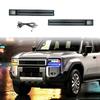 Светодиодная дневная ходовая фара A58X для Toyota Prado LC250 Land Cruiser 250 2024 2025 Противотуманная фара Белый ДХО Оранжевый Поворотник