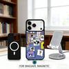 C-Милый Мультяшный M-Мафальда Чехол Для Телефона Для iPhone 17,16,15,14,13,12,Pro,Max Для Magsafe Магнитной Беспроводной Зарядки