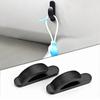 Mini Strong Sticky Universal Vehicle Hooks Self Adhesive Auto Interior Organizer Holder for Home Bathroom Car Accessories