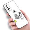 Чехол для телефона с портретом бульдога для Xiaomi Redmi Note 5 6 9T K20 K40 K50 Pro 7A 8A 9A 9C 9i 10A 10C A1 S2 Мягкий ТПУ Черная крышка