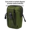 1PC Outdoor Sports Camping Tactical Wallet Male  Waterproof Mobile Phone Bag Wearing a Belt Running Bag.