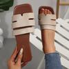 Fashion Summer New Women Slippers Flat Bottom Non-slip Outdoor Open Toe Beach Female Sandals Sexy Fashion Designer Shoes Slides Woman