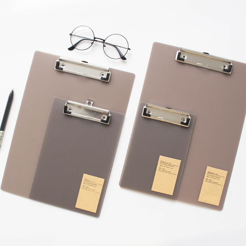 5 шт. A4/A5/A6 Доска с зажимом для записей Блокнот для документов Держатель для бумаги Хранение PP Планшет для обмена Бизнес Офисные принадлежности Меню Планшет для обмена