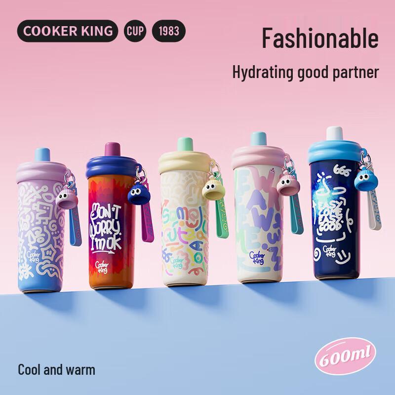 COOKER KING Neon 316 Stainless Steel Insulated Thermos