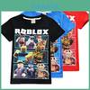 Яркая игровая футболка с персонажем Roblox для детей из удобного хлопка