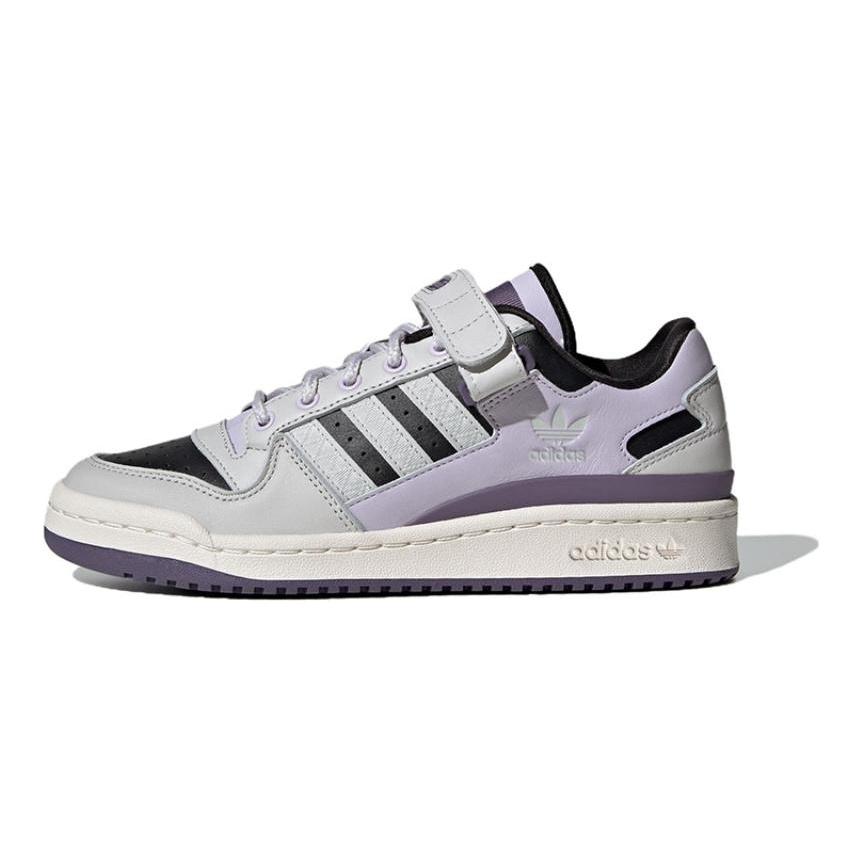 adidas Женские кроссовки Originals Forum Low серые светло-фиолетовые IF3926