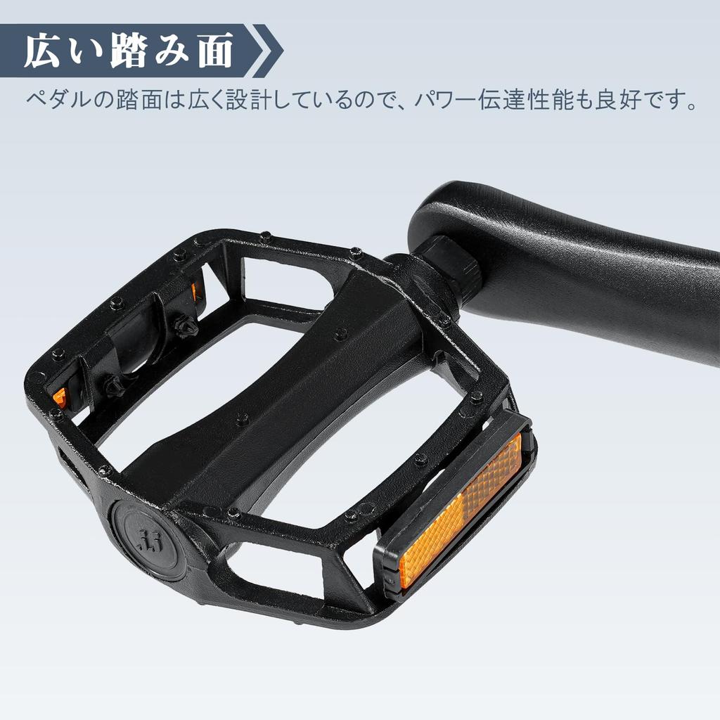 Комплект из 2 легких педалей из алюминиевого сплава с отражателями для дорожных, кроссовых и горных велосипедов, Велосипеды, Велосипеды, МТБ,