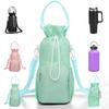 Tumbler Water Bottle Carrier Bag Sling Sleeve Holder  for Stanley 40/30 Oz, for HydroFlask 64 Oz