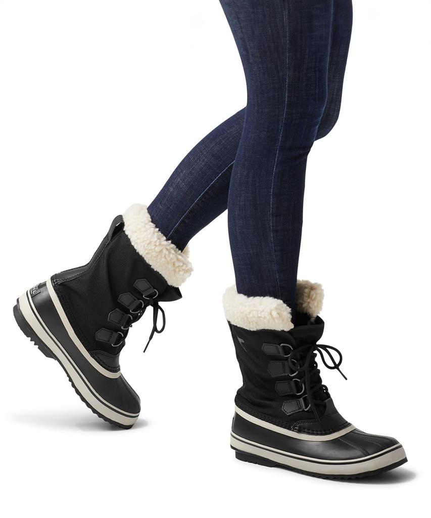 Winter Carnival Waterproof Boots for Stone [Sorel] Women, 23.0cm, Black,