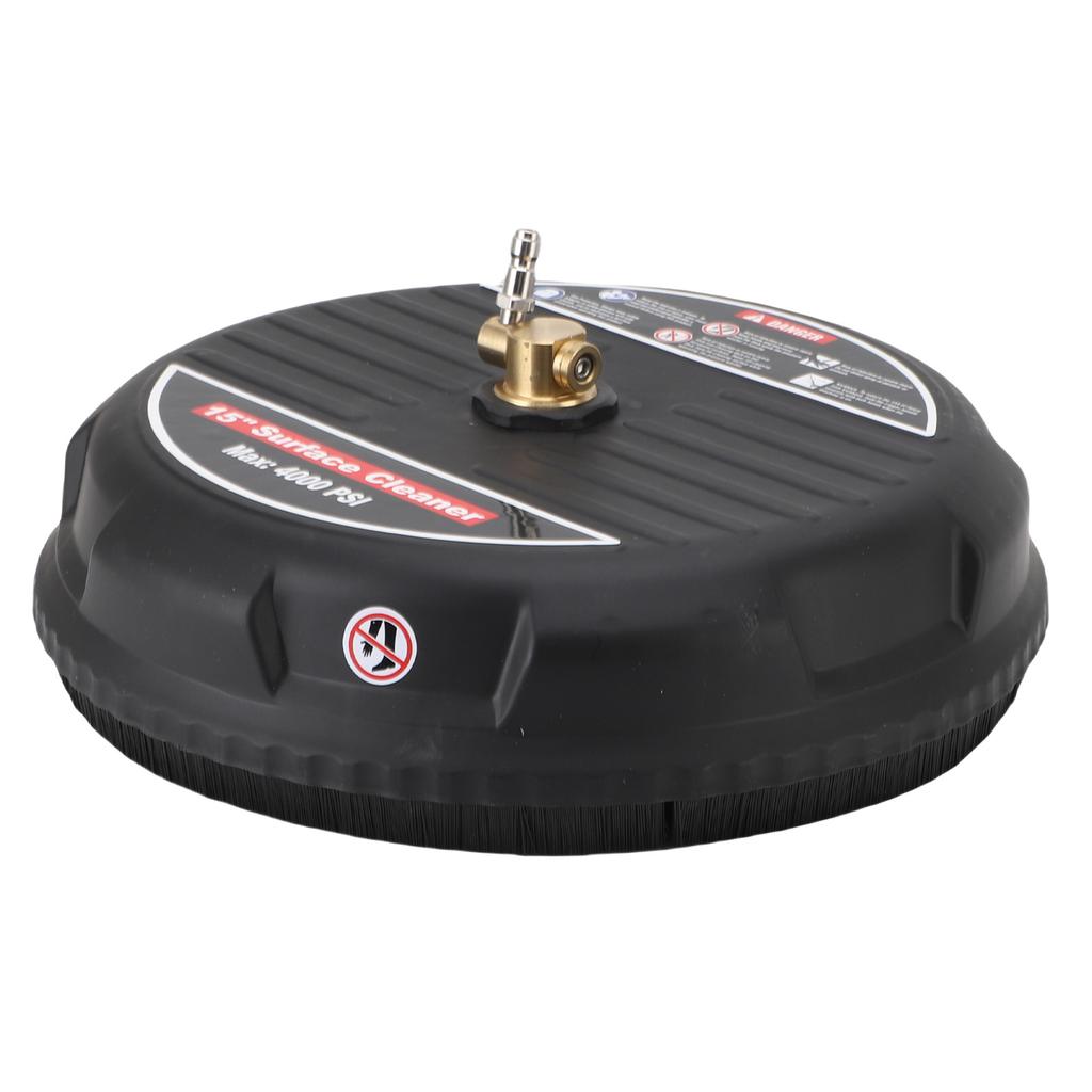 15-дюймовая мойка высокого давления для очистки пола, 2 сменные насадки, 14-дюймовый быстросъемный штекер, 4000 PSI для пола