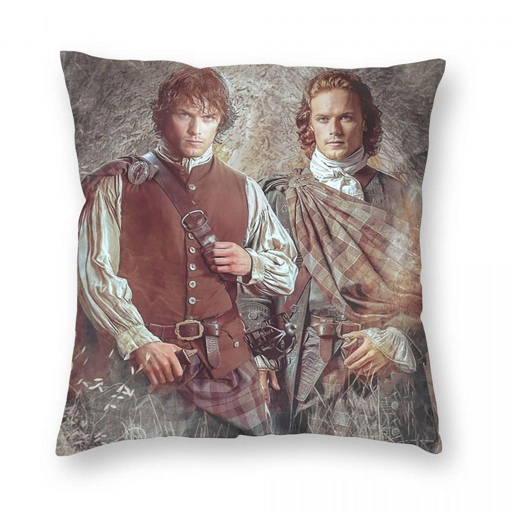 TV Series Outlander Movie Square Pillowcase Pillow Cover Cushion Decor Comfort Throw Pillow for Home Sofa