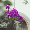 Dinosaur Car Hanging Decoration Christmas Festive Tree Trendy Various Styles Ornament for Home Scene Layout