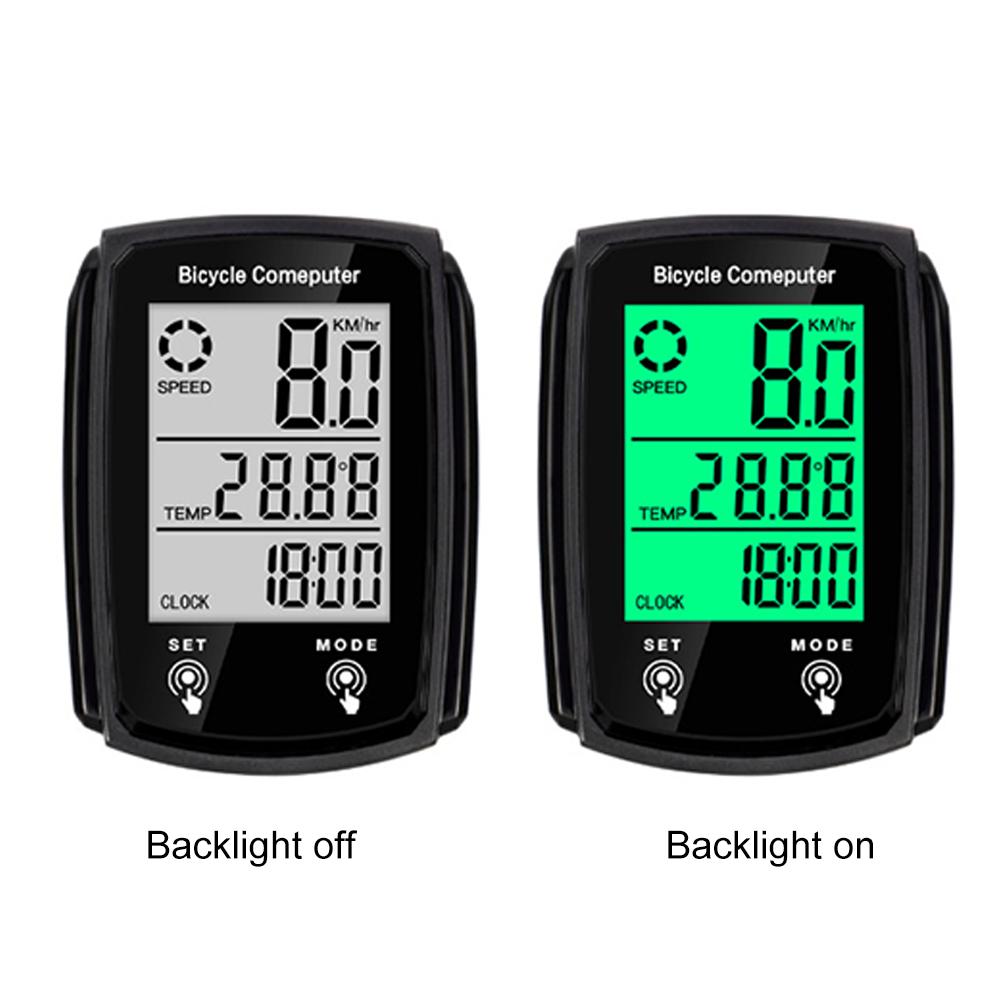 Велосипедный секундомер с подсветкой MTB велосипедный компьютер проводной водонепроницаемый спидометр одометр велосипедный счетчик скорости ЖК-сенсорный экран