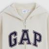 Gap Толстовка с капюшоном и вышитым логотипом для мальчиков