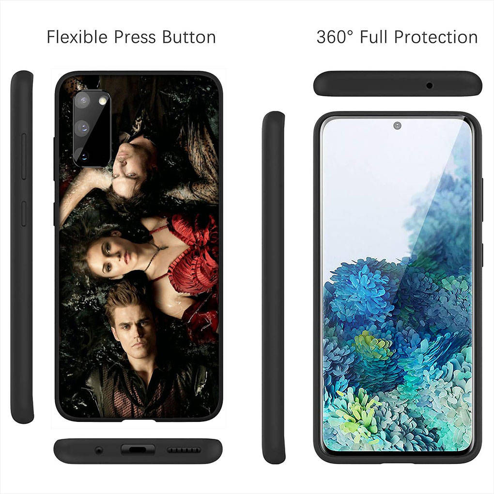 Для Samsung Galaxy S24 S23 iPhone 15 14 Xiaomi Redmi Note 13 12 11 8 Plus 10 9 Pro Max X XR Чехол для телефона Обои Дневники вампира OPPO Huawei Чехол