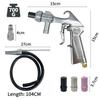 Sutekus Sandblasting Gun Kit for Rust Removal and Paint Suction Blast Gun with Nozzle Stripping, Painting, Cleaning, Maintenance,