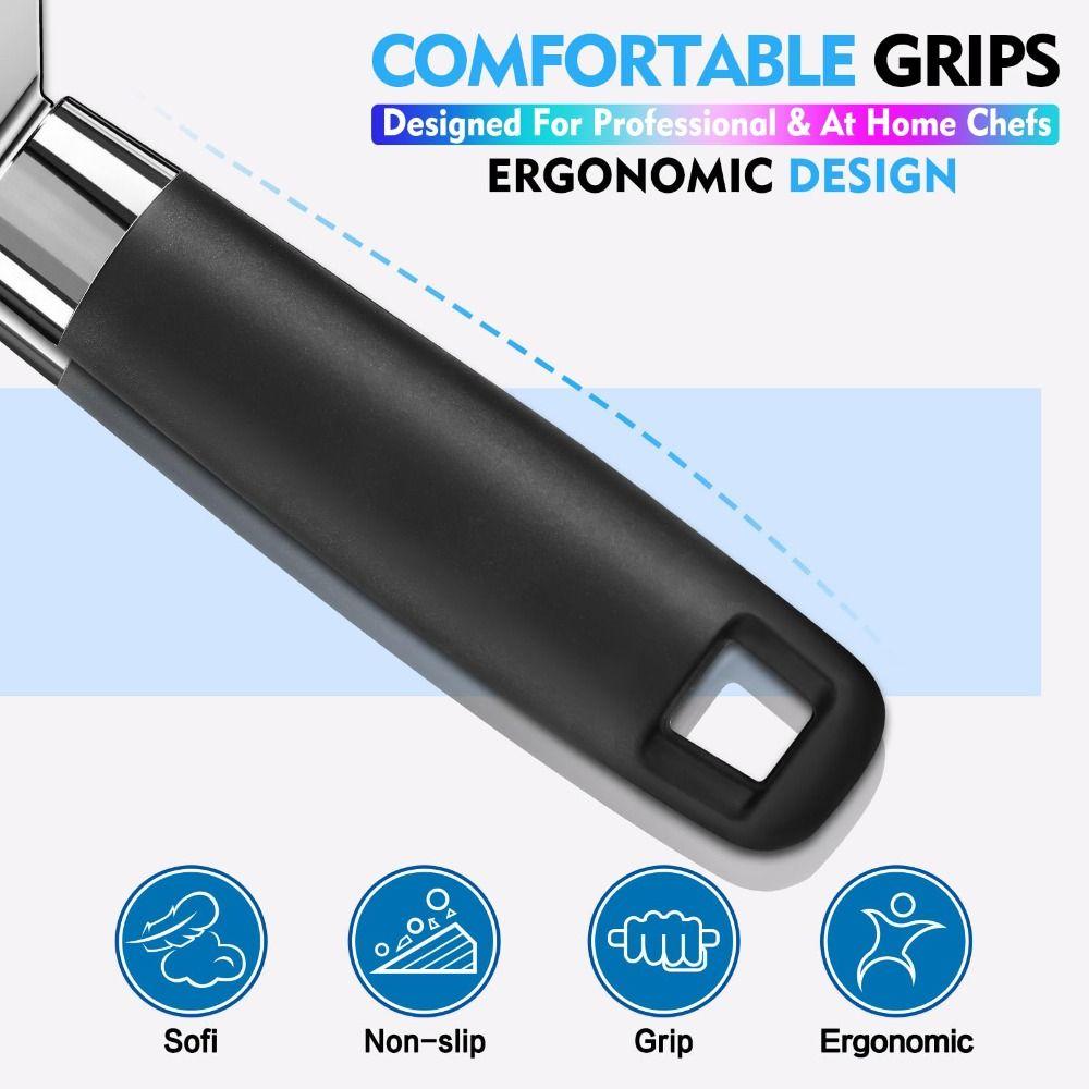 Ergonomic Jar Opener Smooth Cutting Edge Bottle Openers Manual Can Opener Kitchen Tool