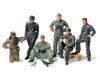 Tamiya Military Miniature Series 201 German Army Tank Crew Rest Set Plastic Model 1/35 No.