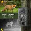 Камера следа 20MP 1080p Водонепроницаемая инфракрасная охотничья камера с ночным видением Камера наблюдения за дикой природой Pr700