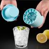 Silicone Ice Cube Mold Round Ice Bucket Summer Homemade DIY Refrigerator Freeze Ice Maker Creative Ice Cube Mold Barware Tools