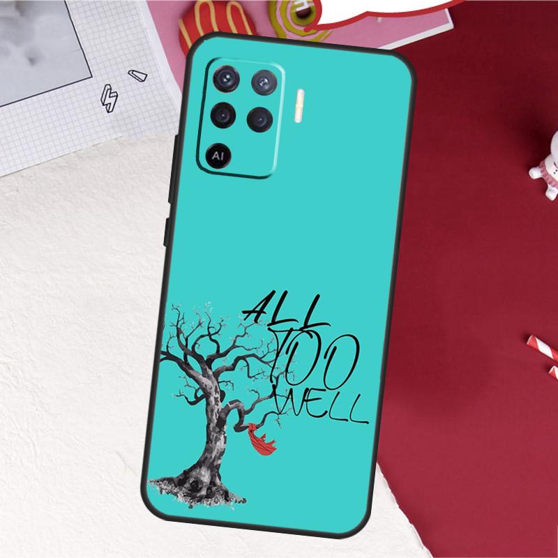 All Too Well Lyrics Case For Oppo A17 A57 A77 A74 A54 A94 A78 A98 A18 A60 A80 A40 A38 A58 A96 A76 A16 A15 A5 Pro