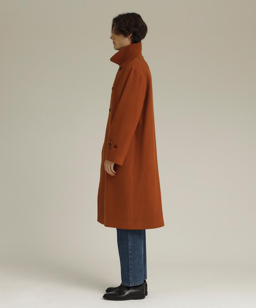 Fillchic Pecolam Melton Double Coat (Dark Orange)
