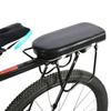 Черный PU чехол для заднего седла велосипеда, подушка, широкая мягкая накладка, аксессуар для велосипеда, полукруг (черный)