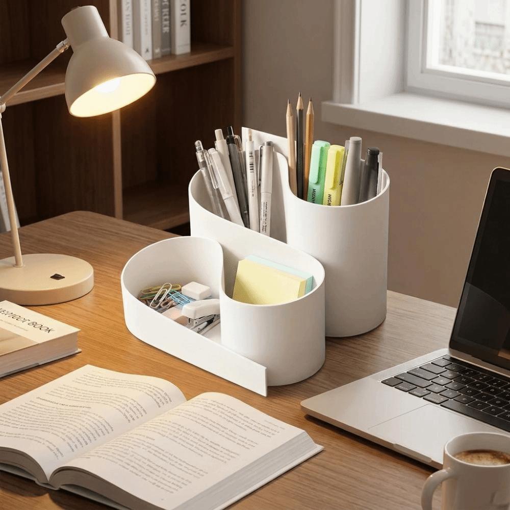 Plastic Desktop Storage Box 3D Printed Jewelry Storage Tray Multi-functional Pen Holder Office